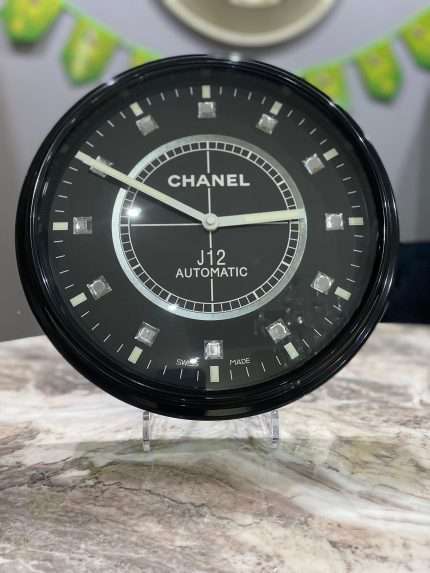 Luxurious Wall Clock | Black Wall Clock | Chanel J12