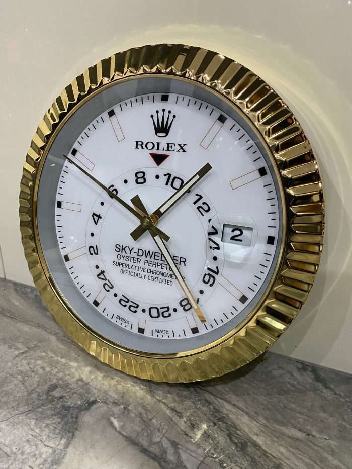 Luxurious Rolex wall Clock in Date just - Sky Dweller