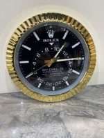 Luxurious stainless steel with yellow gold bezel – black face with white dial