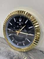 Luxurious stainless steel with yellow gold bezel – black face with white dial