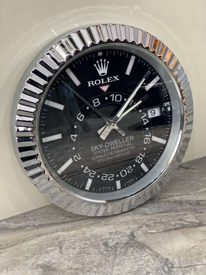 Luxurious Rolex wall Clock in Date just – Sky Dweller 01