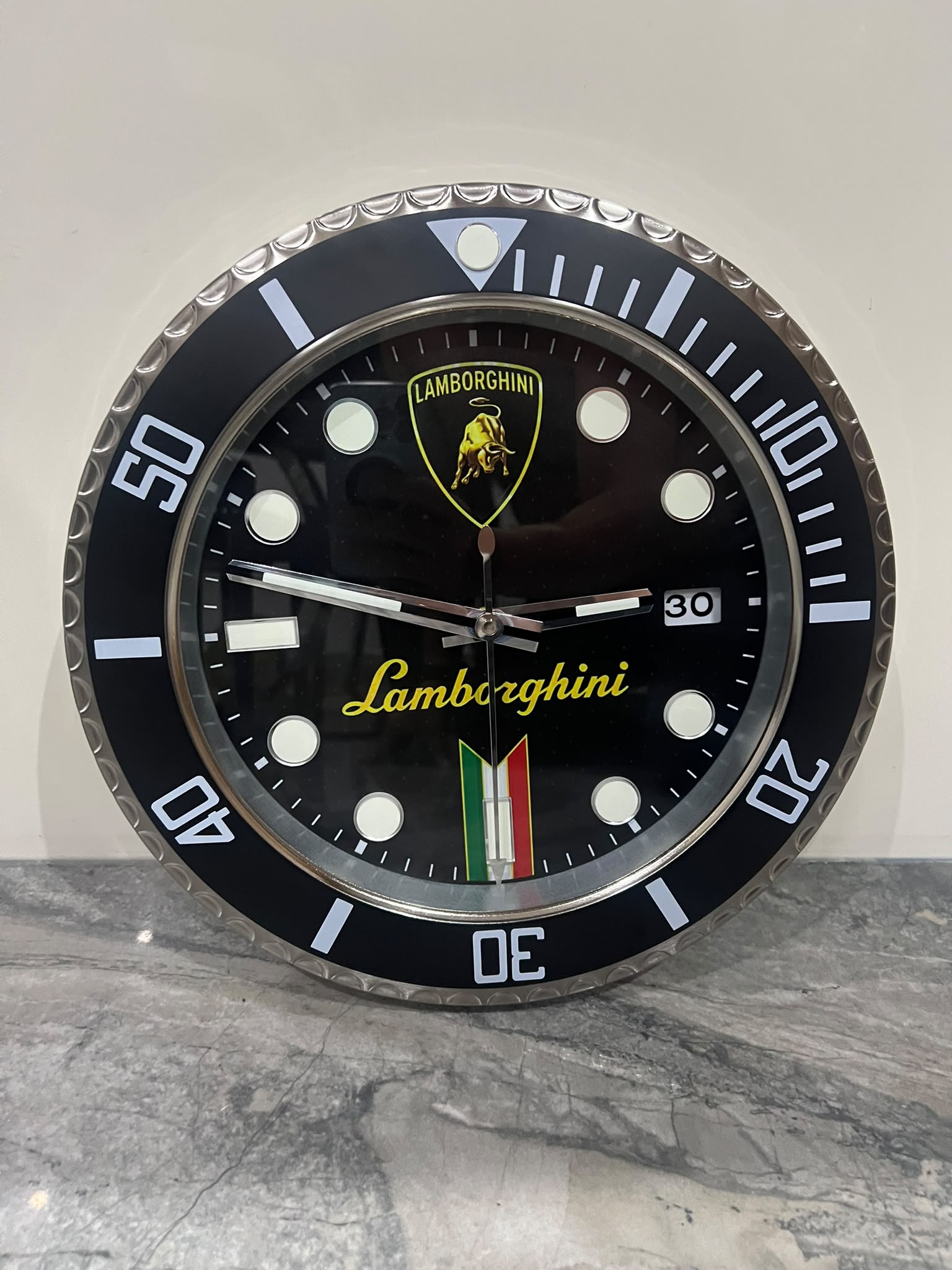 Wall Clock in LAMBORGHINI Wall Clock in LAMBORGHINI